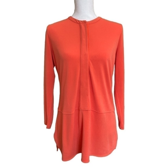 RALPH LAUREN Women's  Orange Tunic. Size PM - Picture 4 of 6